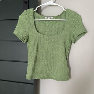 Green Madewell top